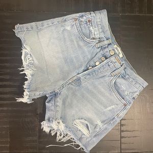 Agolde denim shorts